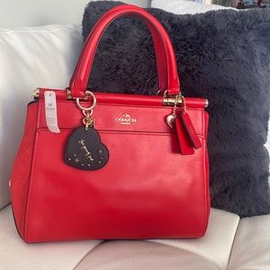 New Coach Bag Selena Gomez Collection color Red